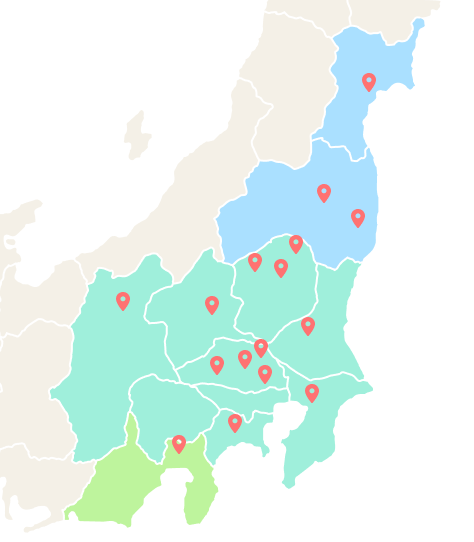 配送エリアマップ