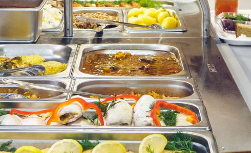 学校・事業所給食向けの食事提供イメージ